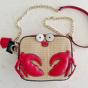 NEW Radley London CLAWDE the lobster crossbody purse FREAKING ADORABLE